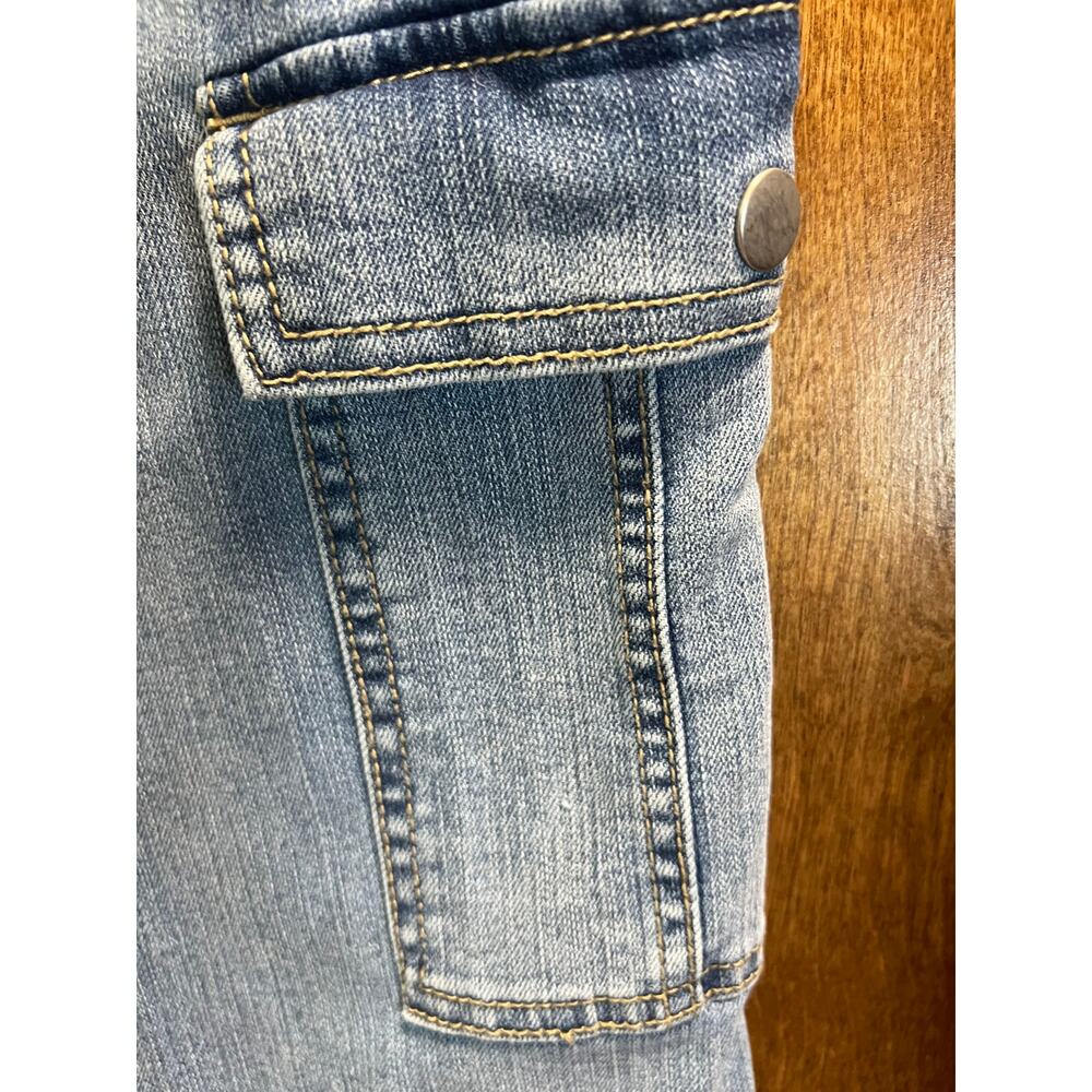 EST 1946 Denim Cargo Jeans sze 12 - Picture 3 of 4